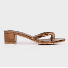 ZXQ1820 shiny heel slippers
