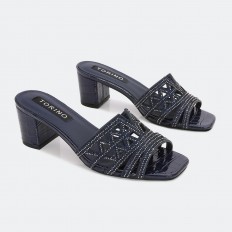 ZXQ2450 Wide Heel Slippers...