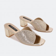ZXQ2471 Shiny wide-heeled...