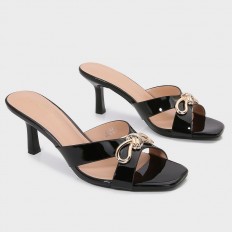 BXQ2112 Heeled slippers...