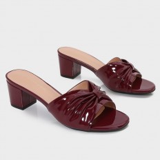 BXQ2118 Shiny Heeled...