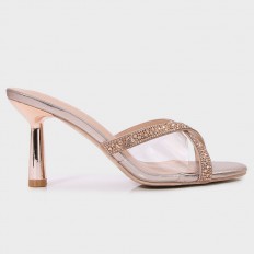 BXQ2131 Heeled slippers...