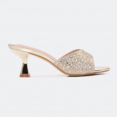 BXQ2269 Heeled slippers...