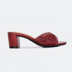 BXQ2281 Heeled slippers...