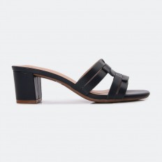 BXQ2294 Casual wide heel...