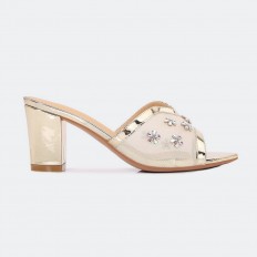 HXQ581 Heel slippers with a...