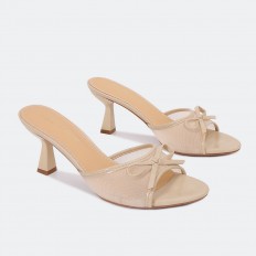 HXQ622 heel slippers with a...