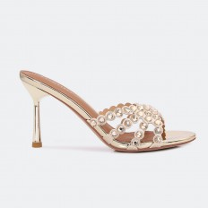 HXQ647 Heel Trendy Slippers...