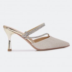 HXQB114 Shiny Heel Sandals...