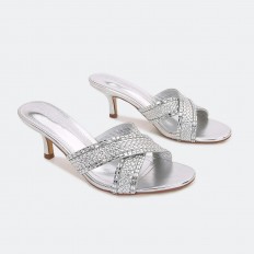 LXQ2544 Short-heeled slippers