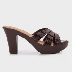 OXQ2228 Platform Slippers...