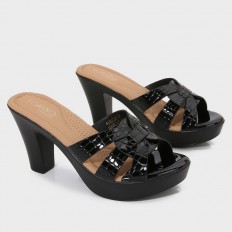 OXQ2228 Platform Slippers...
