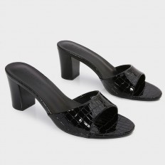 QXQ2151 Casual Wide Heel...