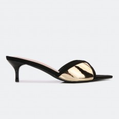 QXQ2424 Heel slippers with...