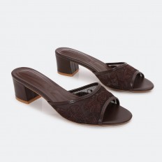 QXQ2437 Heeled slippers...