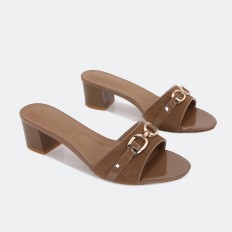 QXQ2441 Heeled Slippers...