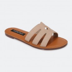 ZX2875  نعال مسطح أنيق ذو...