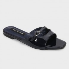 ZX3153  نعال مسطح لامع أنيق...