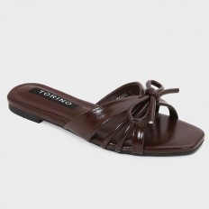 ZX3263 نعال مسطح مزين بفيونكا