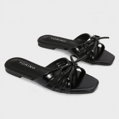 ZX3263 نعال مسطح مزين بفيونكا