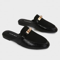 ZXB57 Flat slippers with...