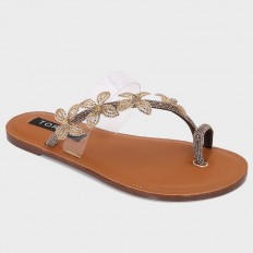 ZX3189 Flat slippers with a...