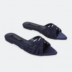 ZX2973 نعال فلات أنيق