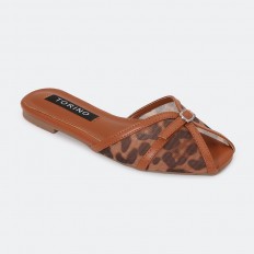 ZX2903 Flat slippers with a...