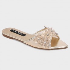 ZX3185 نعال مسطح فخم
