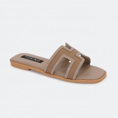 ZX3303 Flat slippers with a...