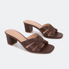 BXQ2296 Modern heel slippers