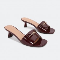 BXQ2314 Shiny Low Heel...