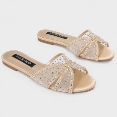ZX2820 Flat sandals with a...