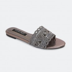 XZ3247 Shiny Flat slippers