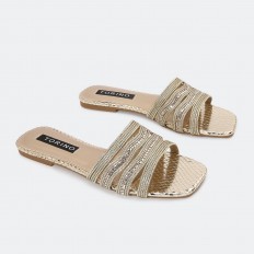XZ3254 Elegant flat slippers