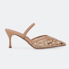 QSQB85 Sequined High Heel...