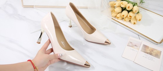 High heel shoes